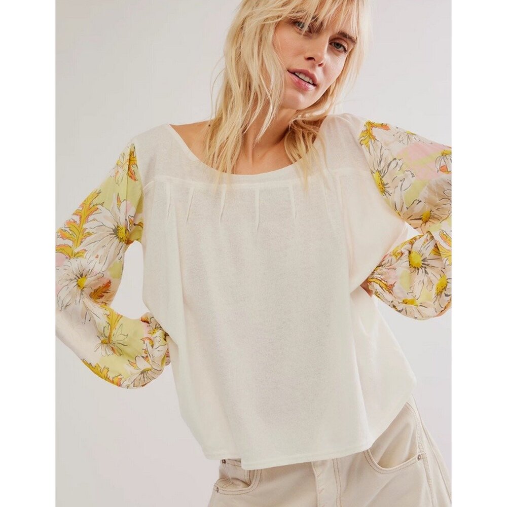 Free People Picking Petals Top NEW